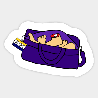 Bag of severed feet Sticker